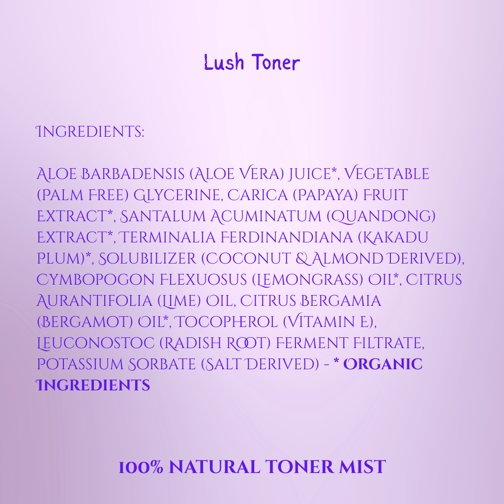 LBM Lush Toner 125ml