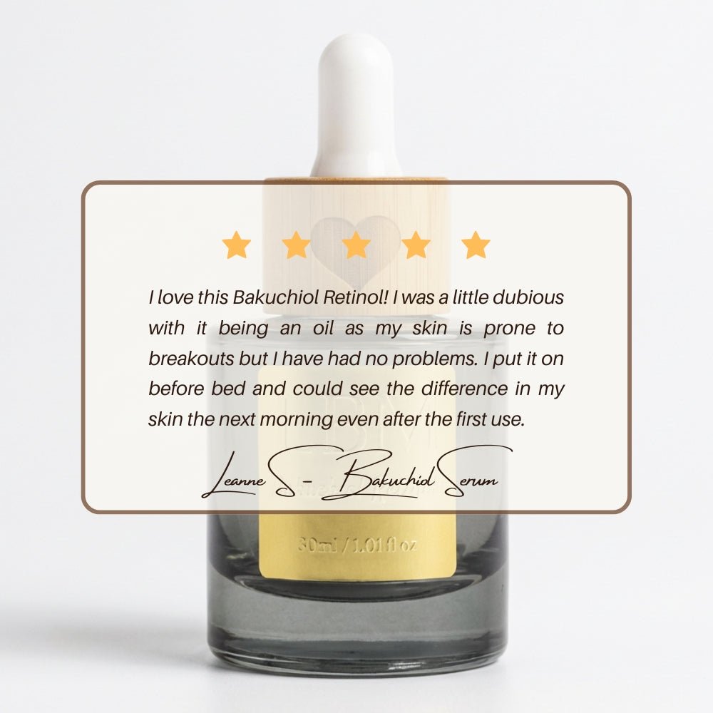 LBM Bakuchiol Serum - Paraben and chemical free face serum - Lily Bee & Me