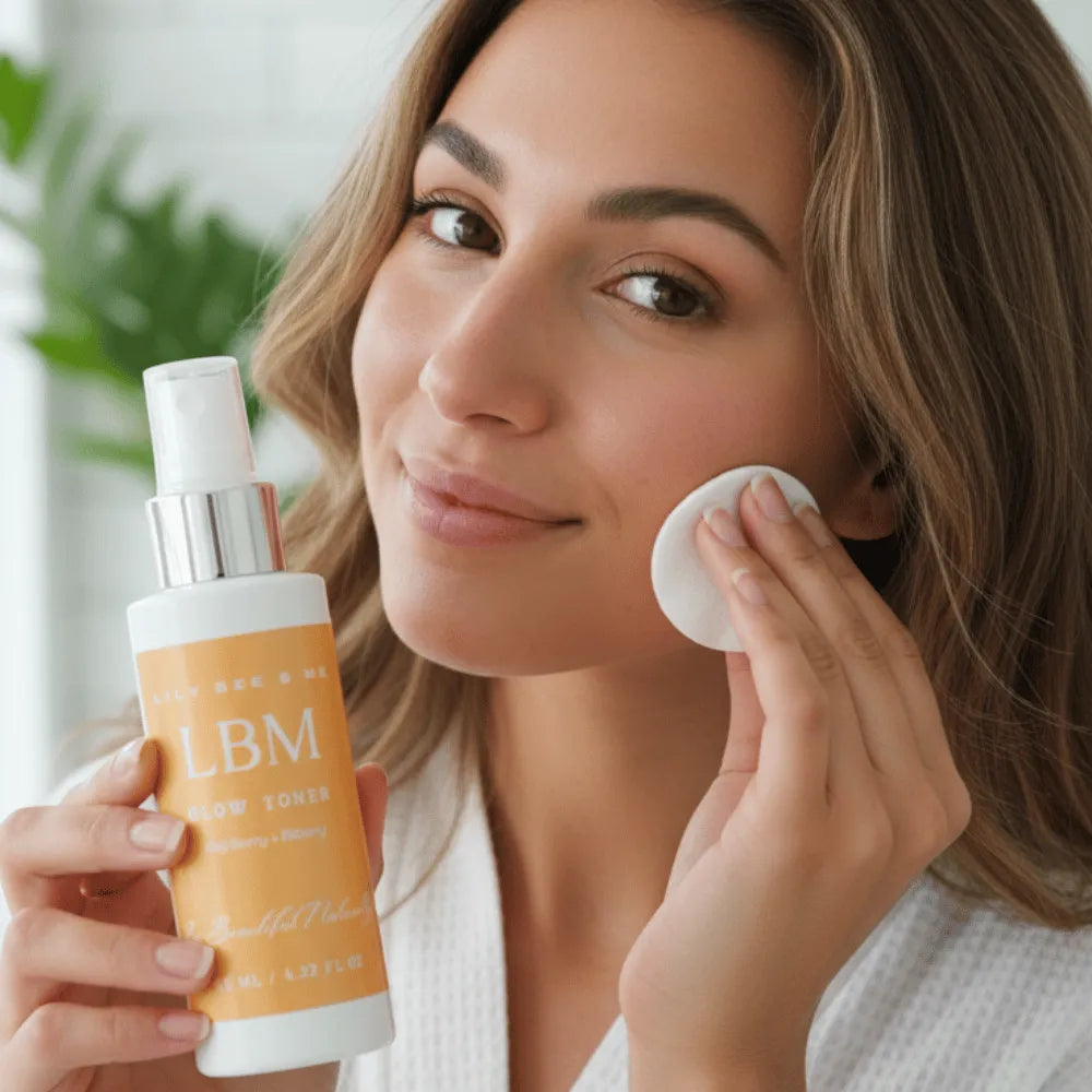 Natural Aloe Vera and Berry Glow Hydration Mist- Lily Bee and Me LBM Glow Toner Hydration Mist 125ml Natural Skincare Toner Spray jc0f5b-4d.myshopify.com
