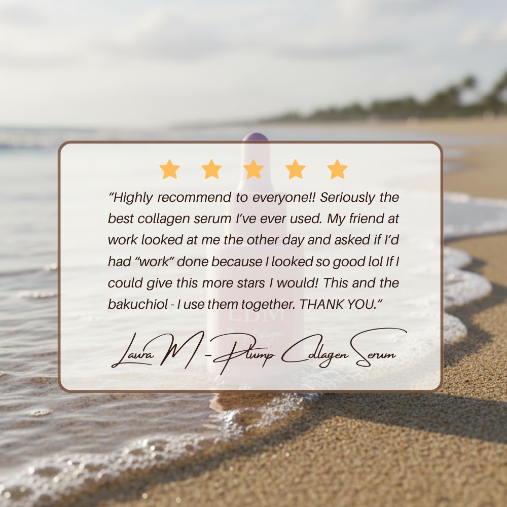 Marine Collagen Regeneration Serum - LBM Plump Collagen 30ml - Natural Skincare Moisture Serum