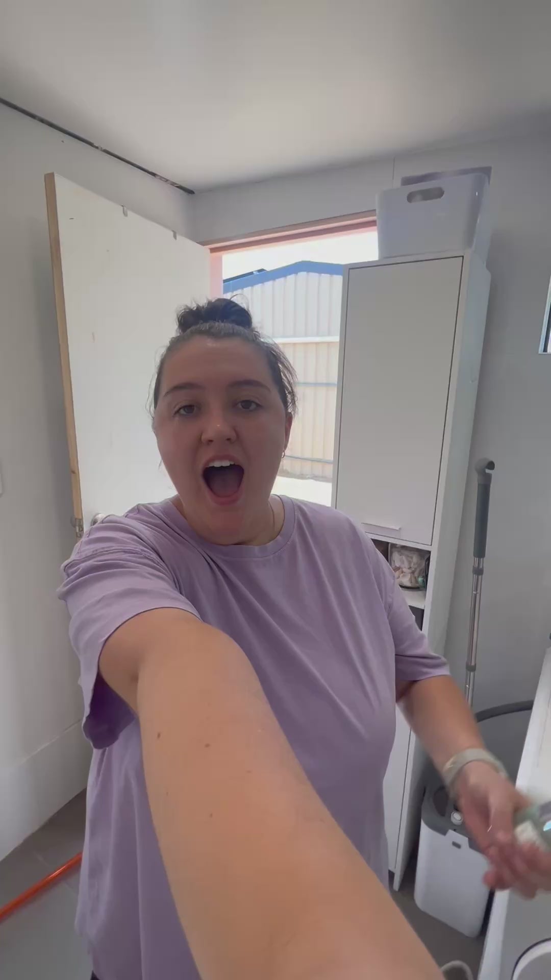 Load video: Busy mum reviewing Lily Bee and Me LumiBright niacinamide serum for brighter, more even-looking skin