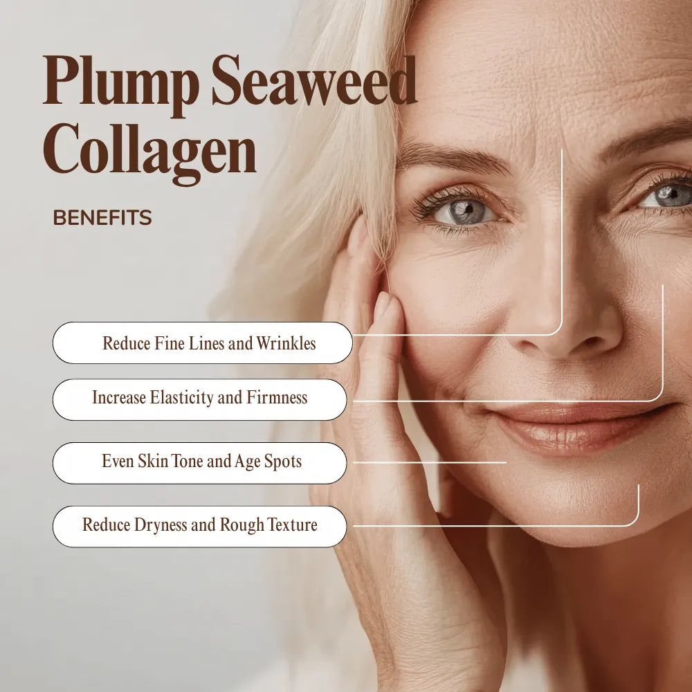 chemical-free collagen face serum - lily bee and me LBM Plump Collagen - Natural Seaweed Serum 30ml Natural Skincare Moisture Serum jc0f5b-4d.myshopify.com